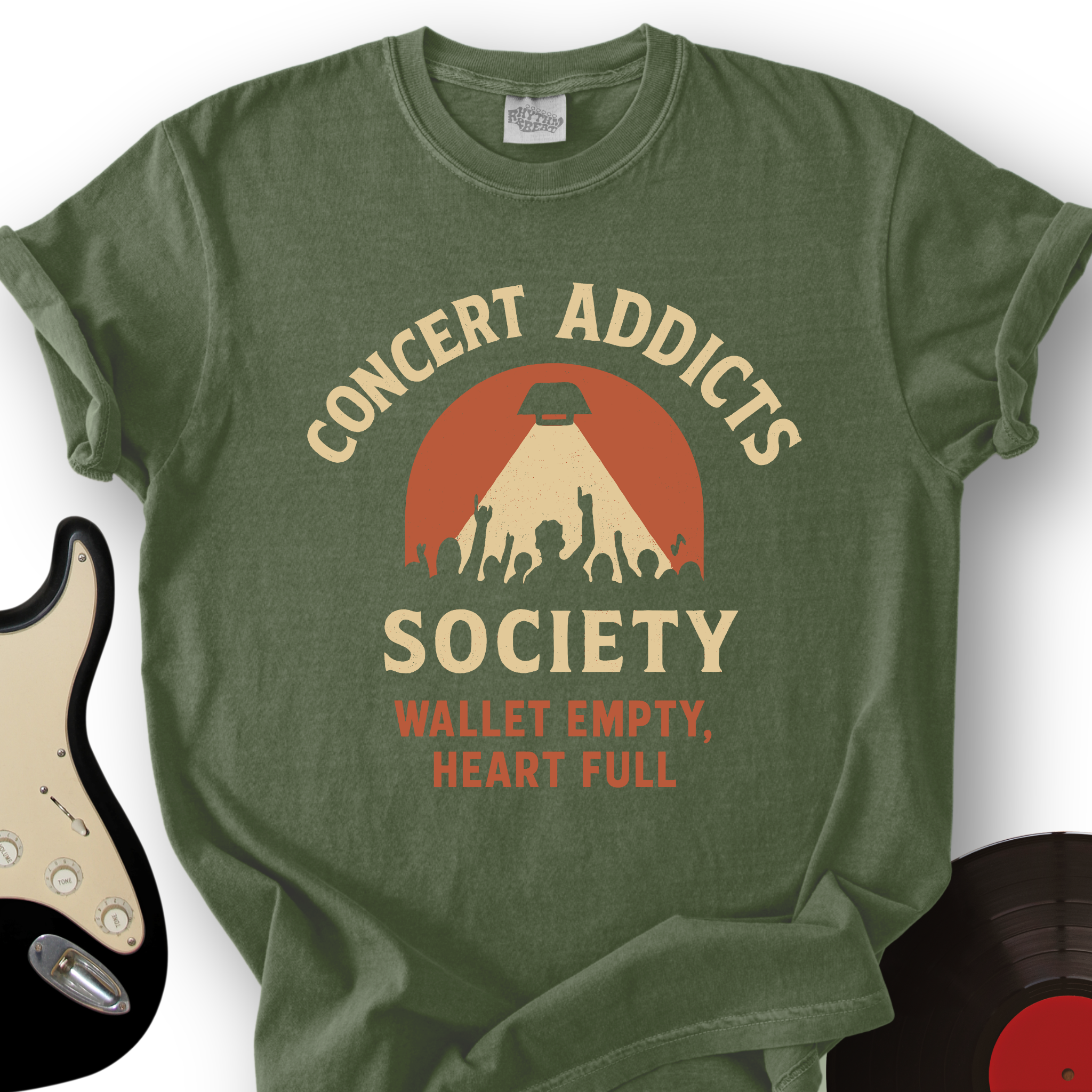 1167_ConcertAddictsSociety_T ShirtMockups_MilitaryGreen_73b791db fa4c 4bfb af8b 65e4998d8358