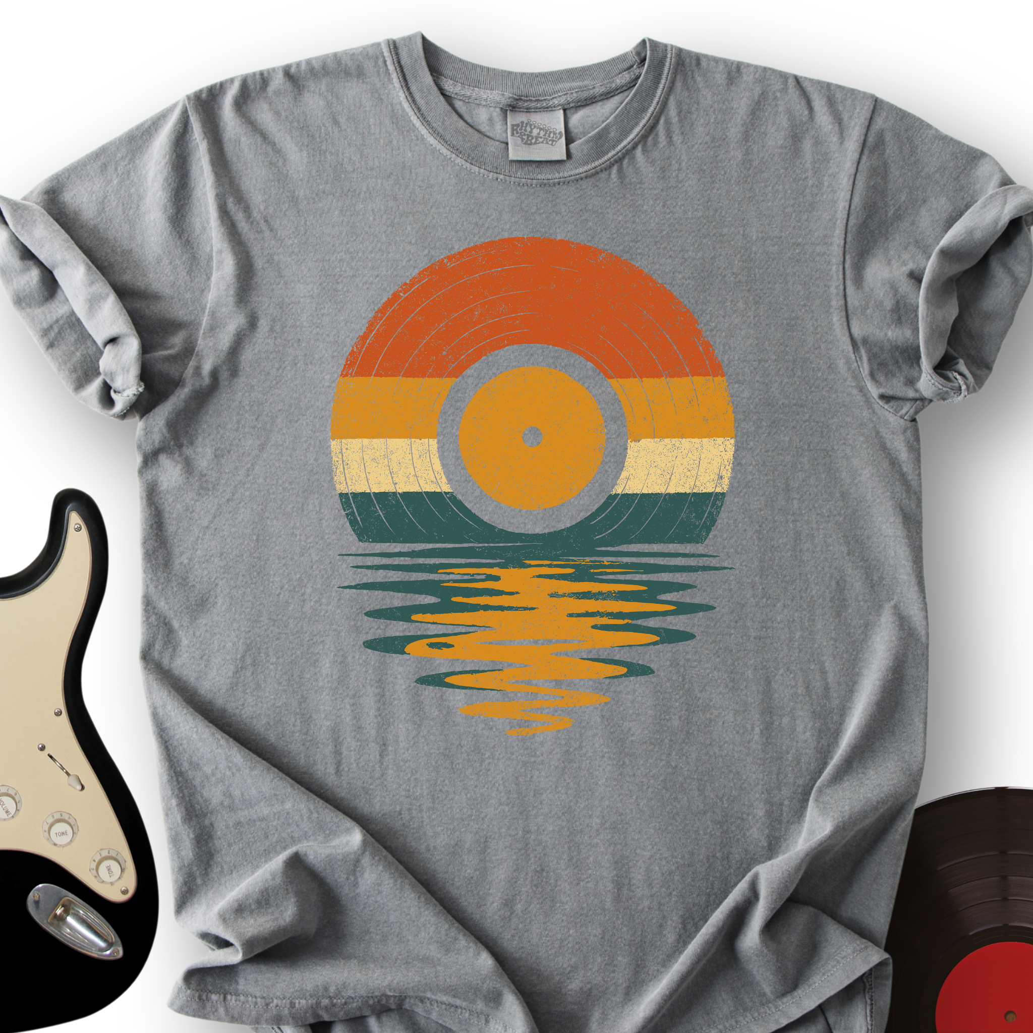 1323_RetroVinylSunset_T ShirtMockups_SportsGrey