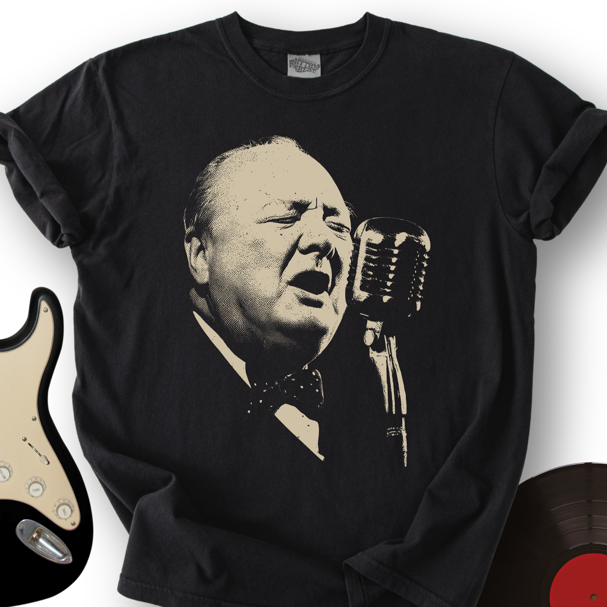 1945_ChurchillSingsTheBlues_T ShirtMockups_Black