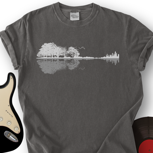 103_ForestGuitar_T ShirtMockups_Charcoal