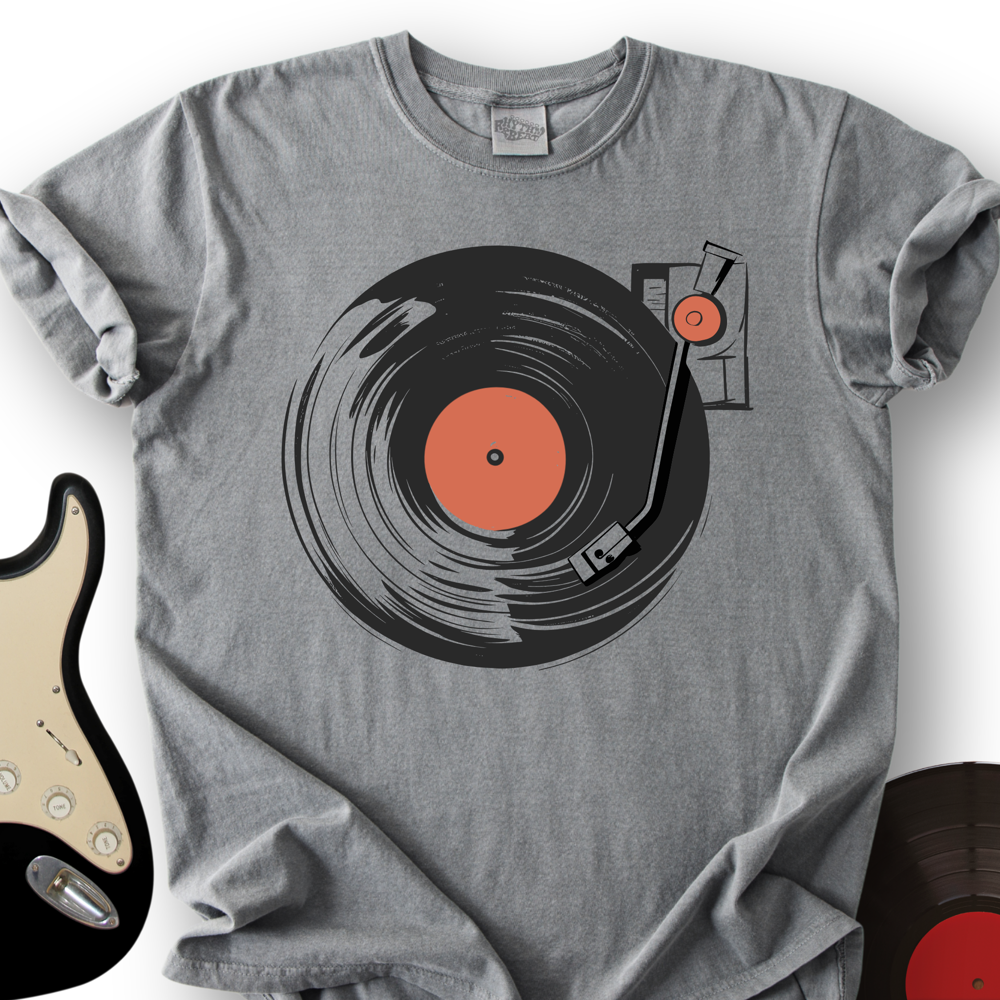 1279_VinylRecord_T ShirtMockups_SportsGrey_60546434 6b66 4268 af71 995ca43f700e