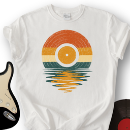 1323_RetroVinylSunset_T ShirtMockups_White