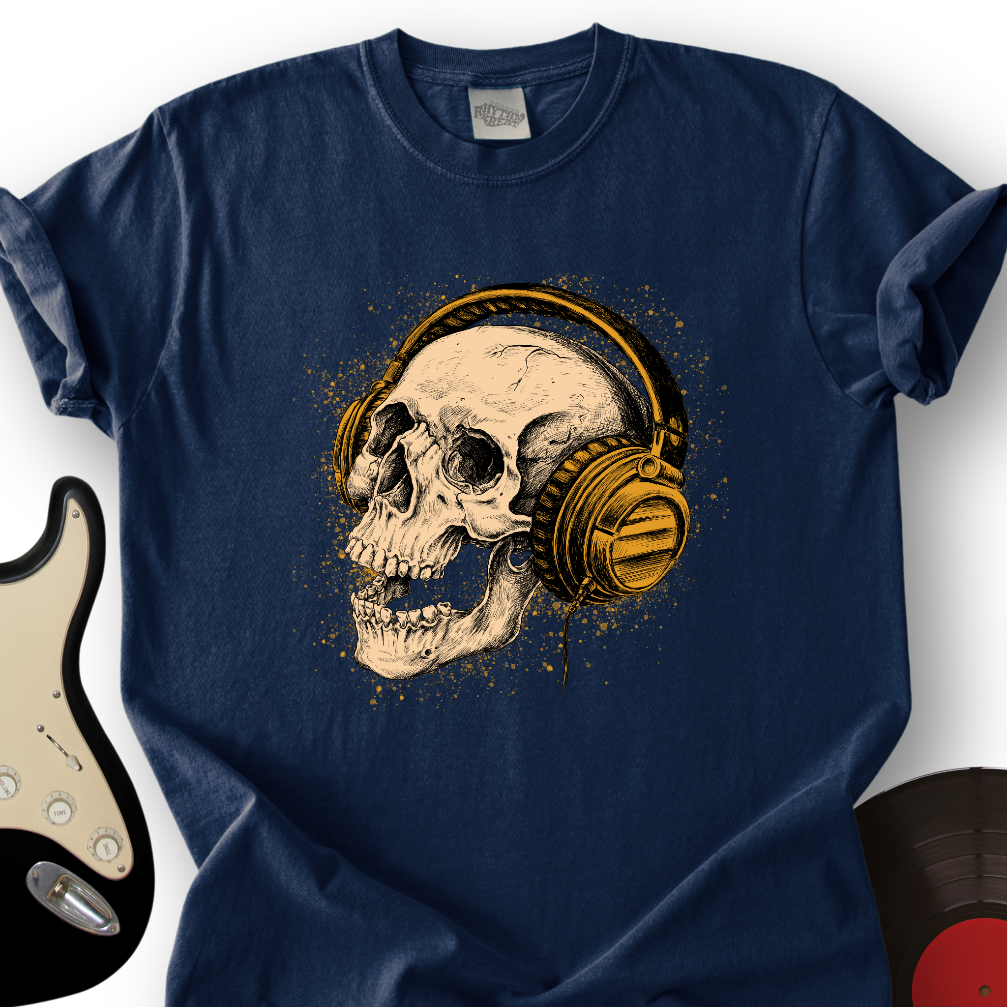 168_RocktheSkull_T ShirtMockups_Navy
