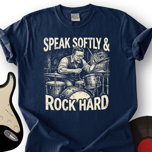 1920_SpeakSoftly_RockHard_T ShirtMockups_Navy