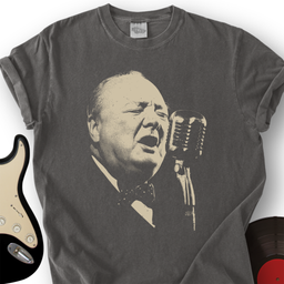 1945_ChurchillSingsTheBlues_T ShirtMockups_Charcoal