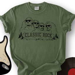 2069_ClassicRockRushmore_T ShirtMockups_MilitaryGreen