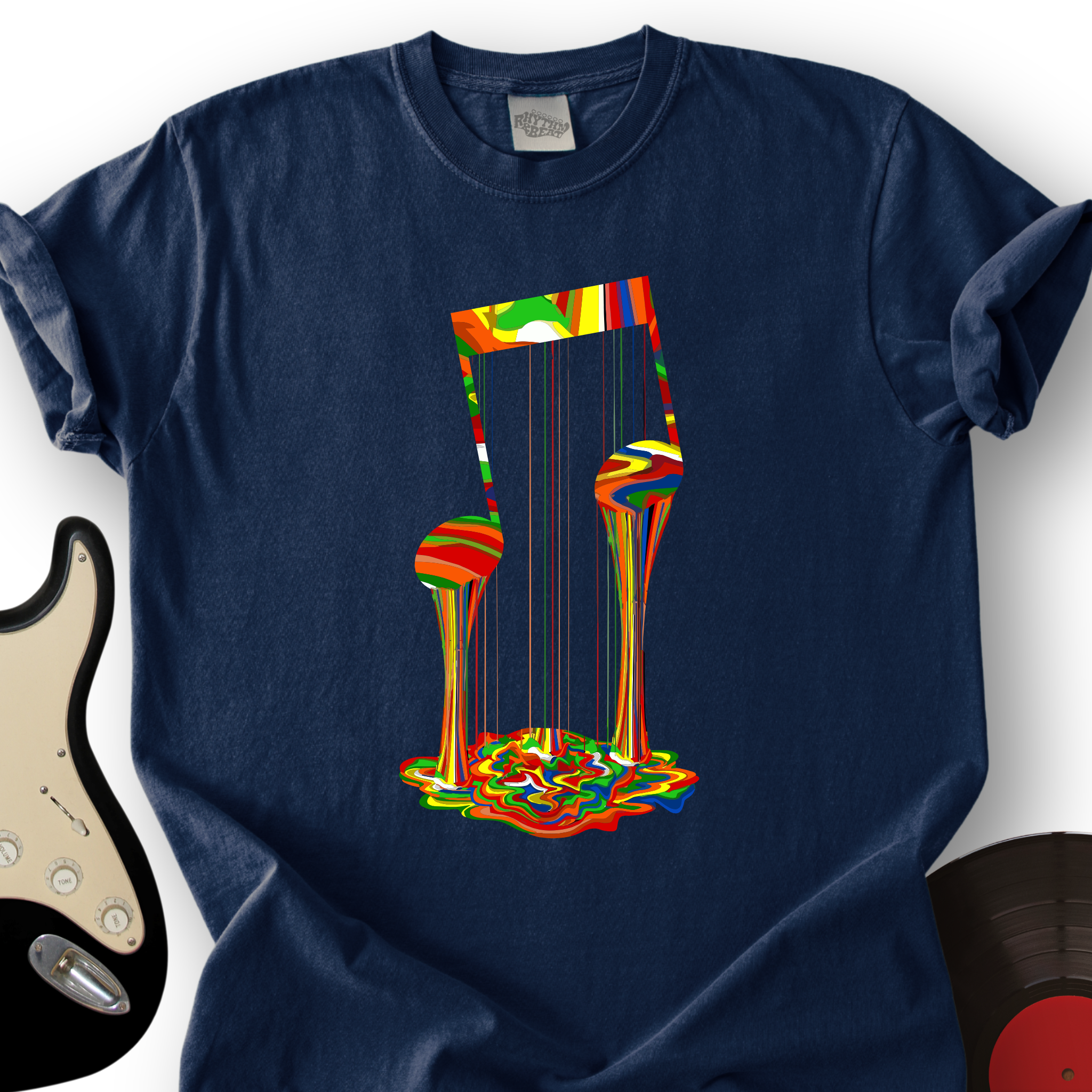 49_MeltingNote_T ShirtMockups_Navy