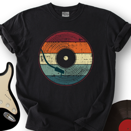 552_RetroRecord_T ShirtMockups_Black