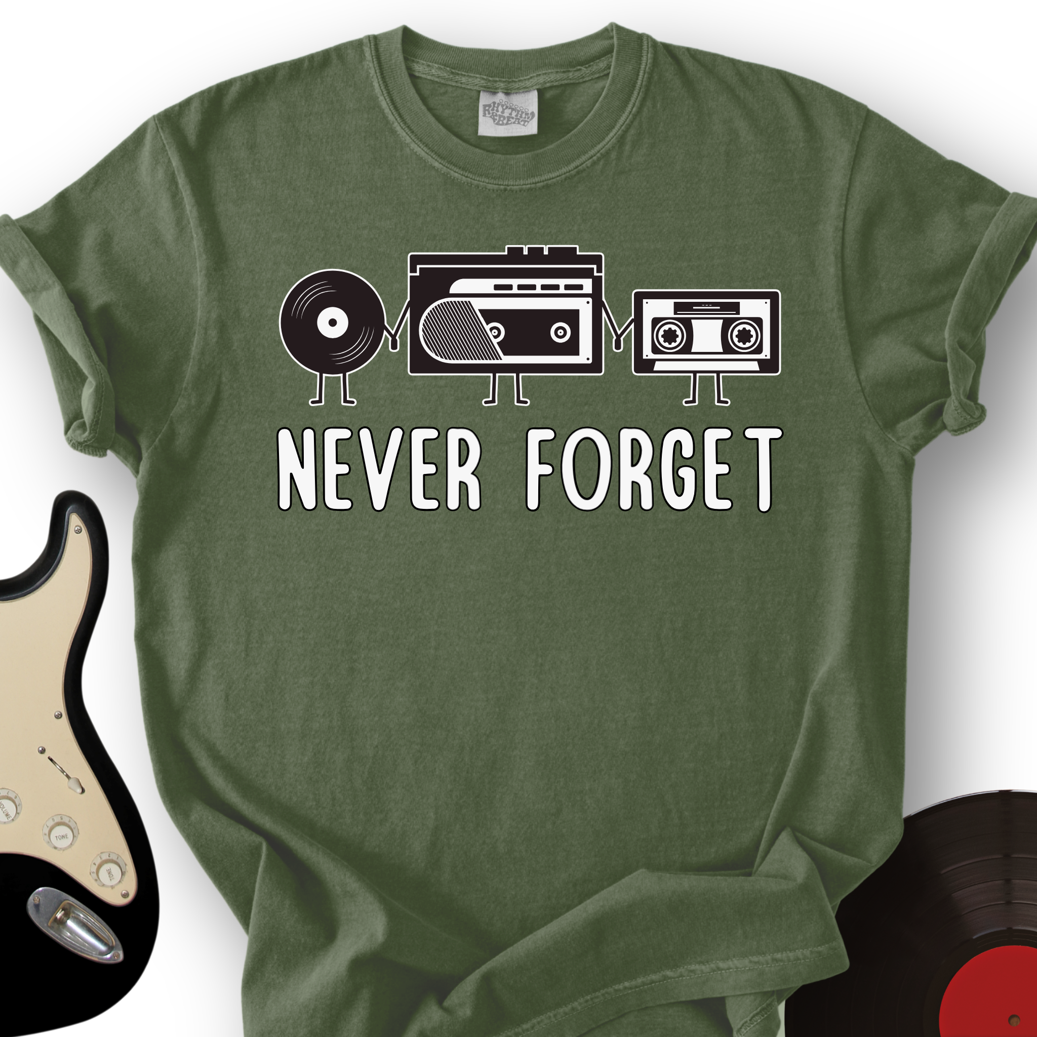 582_ILoveThe80s_T ShirtMockups_MilitaryGreen