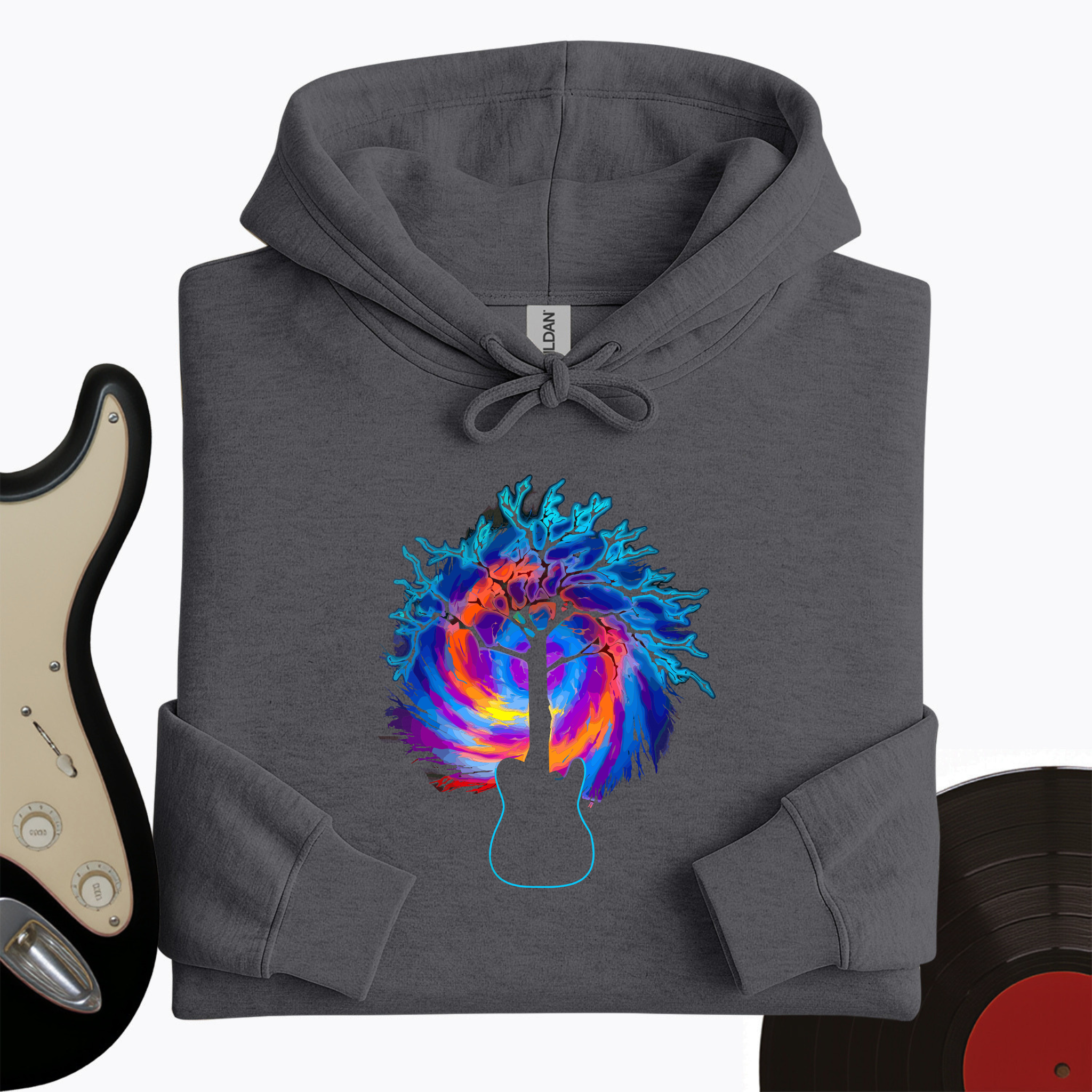 705_PsychedelicTreeGuitar_HoodieMockups_DarkHeather